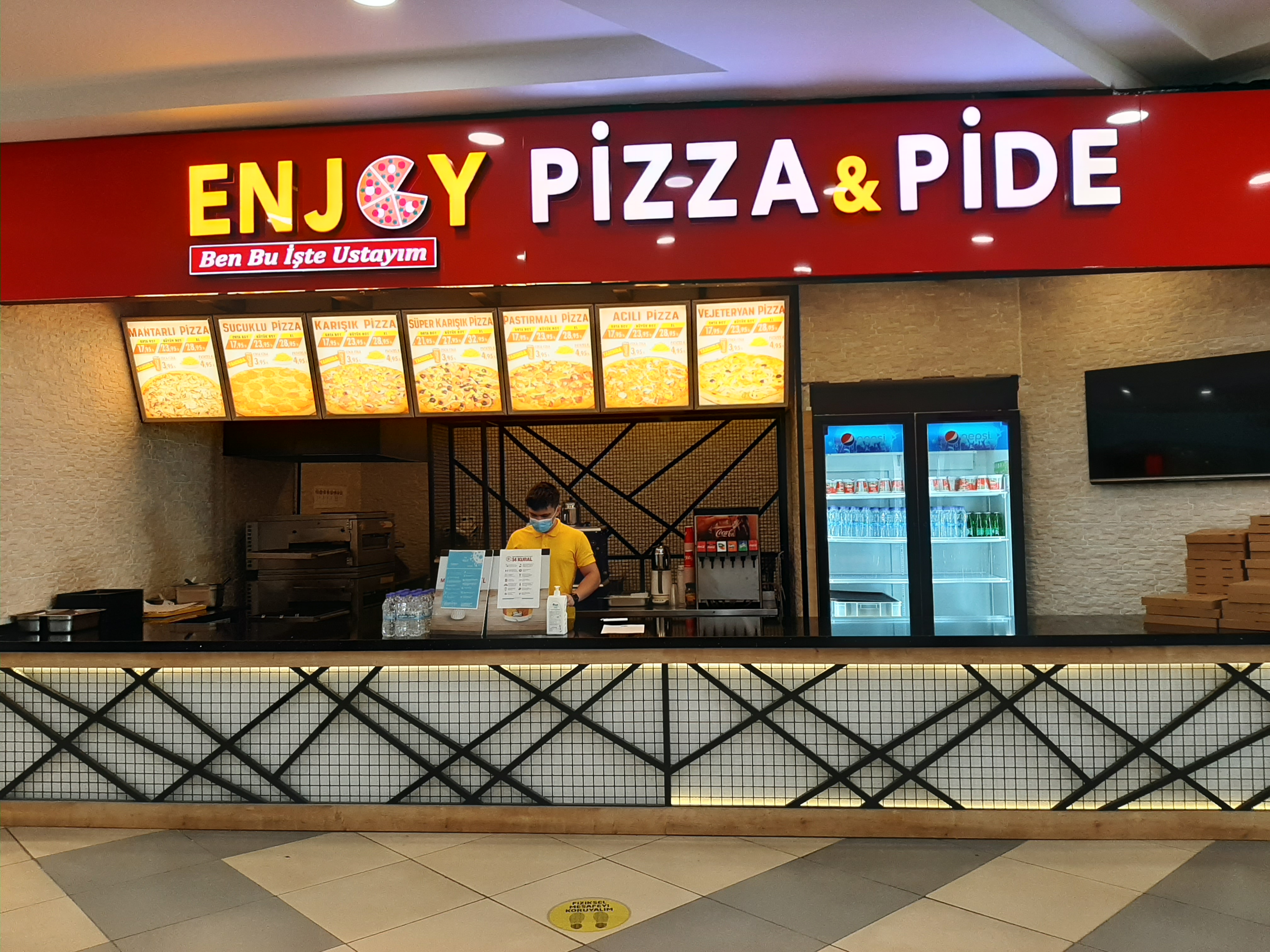 ENJOY PİZZA&PİDE AÇILDI.