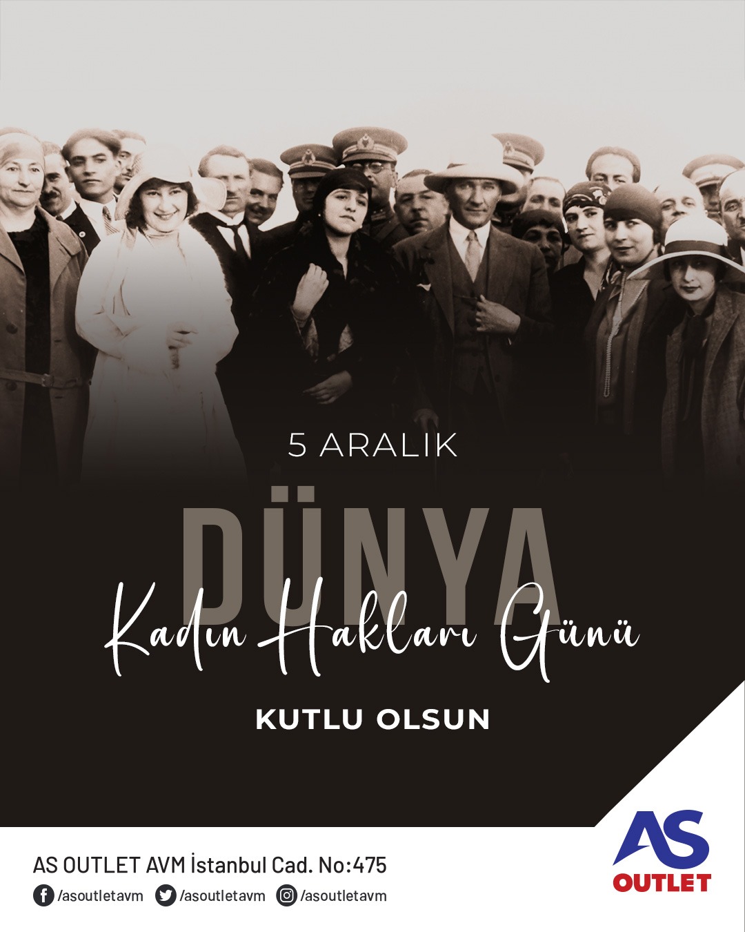 5 ARALIK DÜNYA KADIN HAKLARI GÜNÜ KUTLU OLSUN