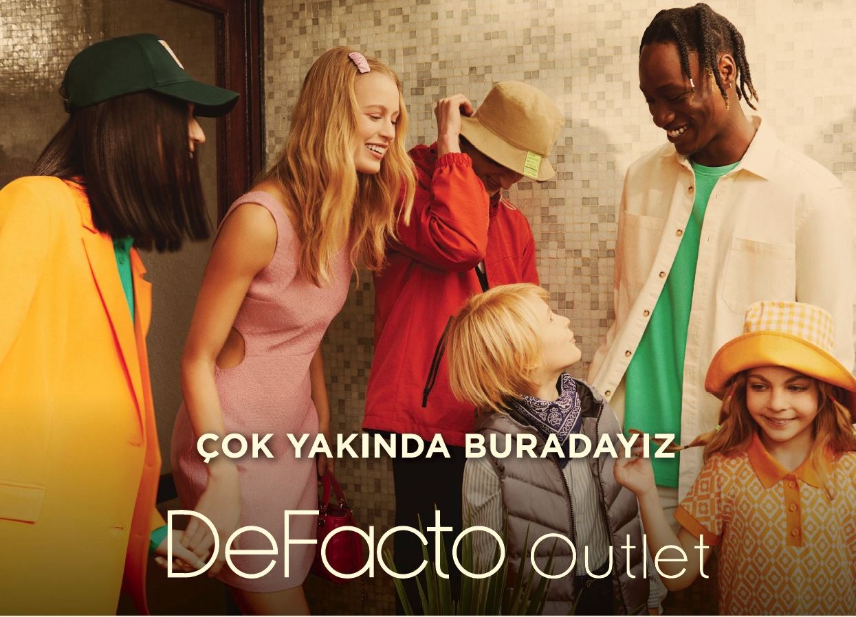 DeFacto Outlet Çok Yakında As Outlet'te.